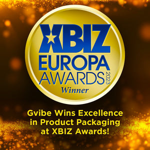 Gvibe Honored at XBIZ Awards: Excellence in Product Packaging