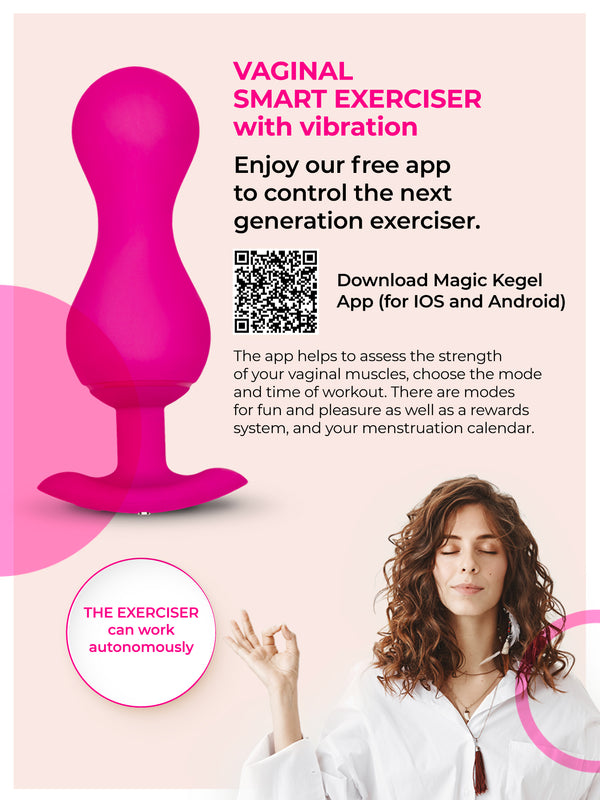 Gvibe Gballs 3 App - Vaginal Vibrating Kegel Balls With App