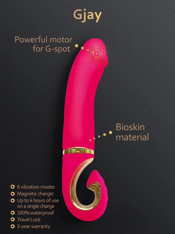Gvibe Gjay Bioskin Vibrator 1 Gvibe Gjay Bioskin Vibrator für G-Punkt-Stimulation aus realistischem Bioskin™-Material. Exklusive bei RaiX Shop Konstanz kaufen