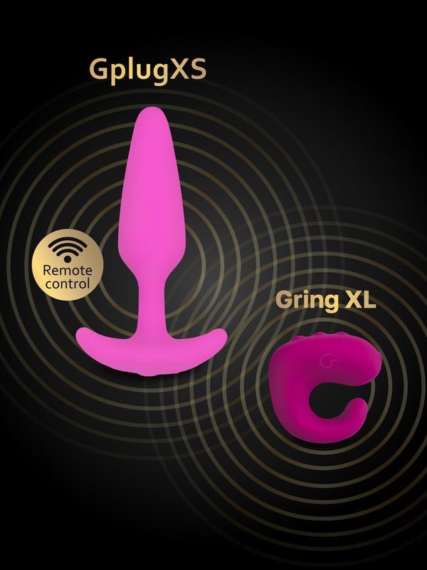 Gring XL – Gvibe’s 2 in 1 clitoral vibrating ring and remote control