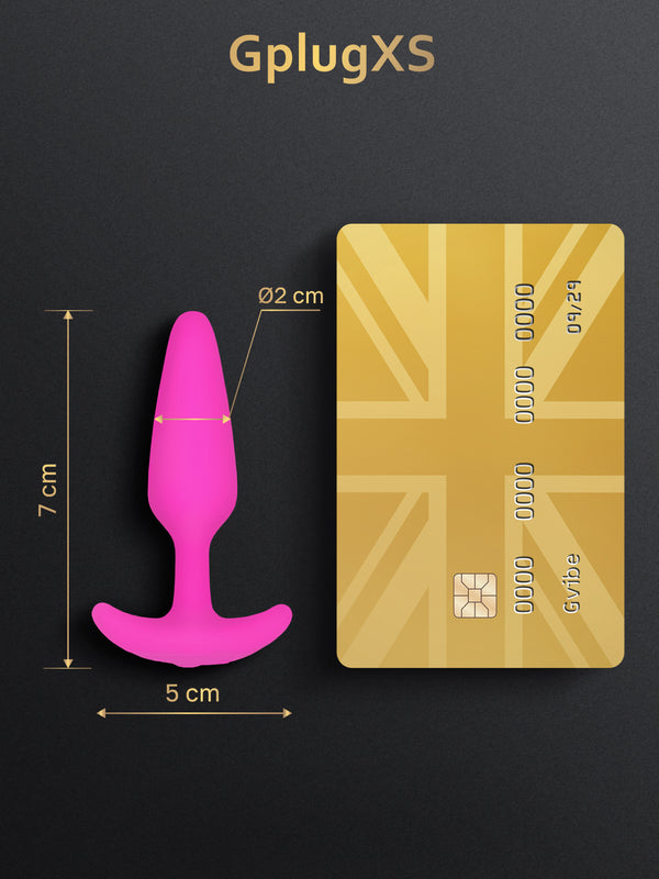Gplug XS Smallest Vibrating Butt Plug Gplug XS Smallest Vibrating Butt Plug