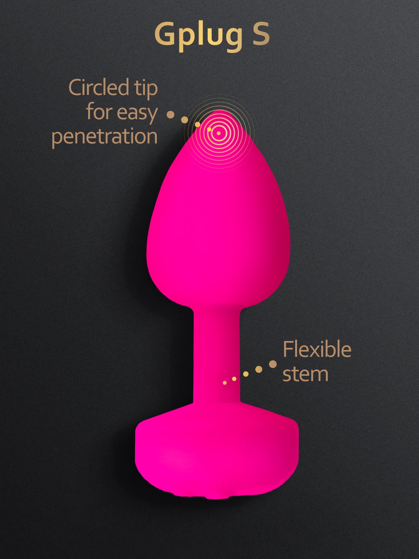 Gplug S | Small Vibrating Butt Plug Gplug S | Small Vibrating Butt Plug