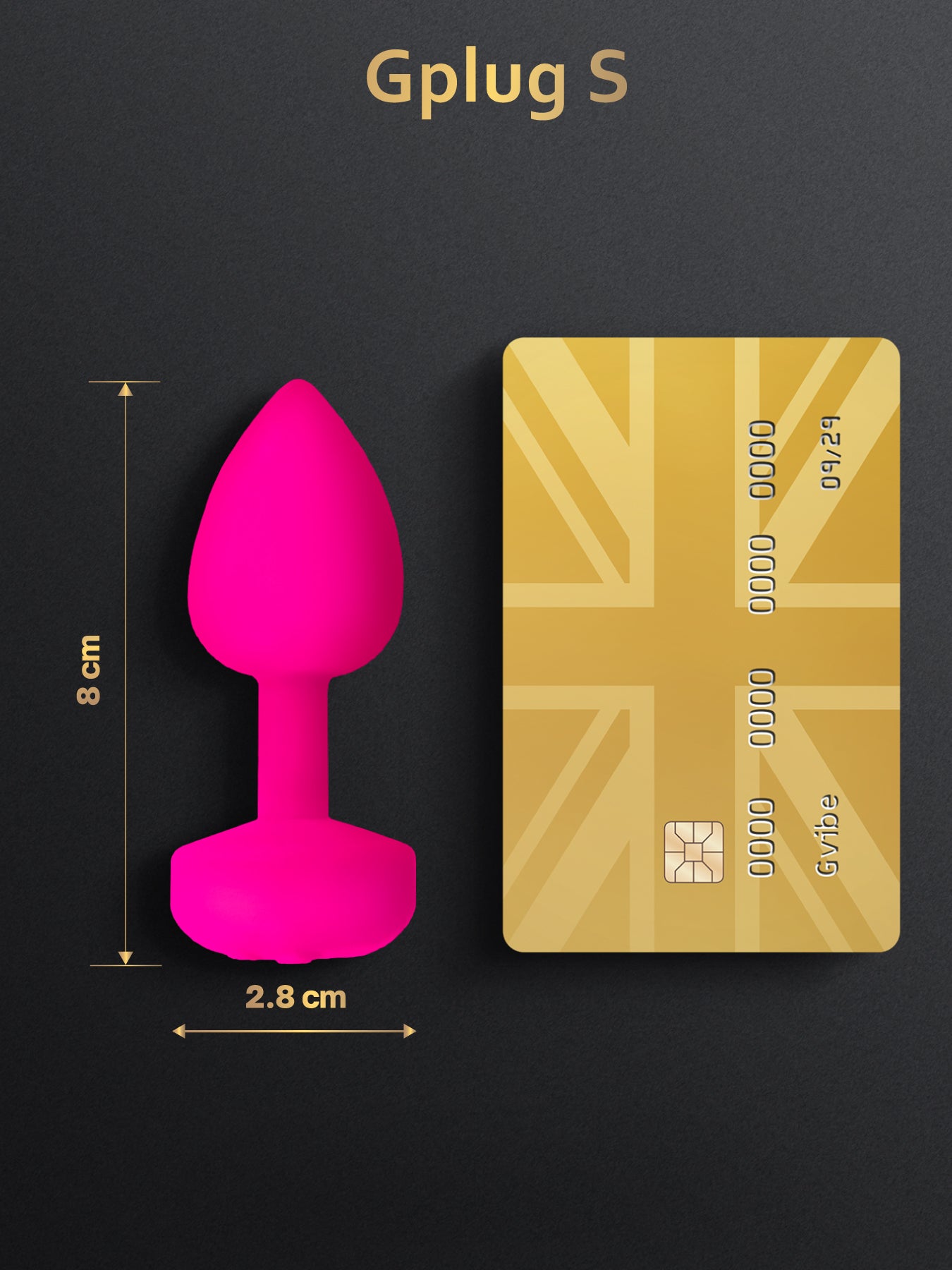 Gplug S | Small Vibrating Butt Plug Gplug S | Small Vibrating Butt Plug