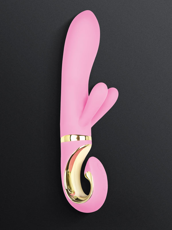 Grabbit, Best Rabbit Vibrator for Clit and G-Spot, Pink
