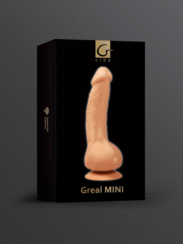 Greal Mini, Gvibe’s realistic vibrator (Beige)