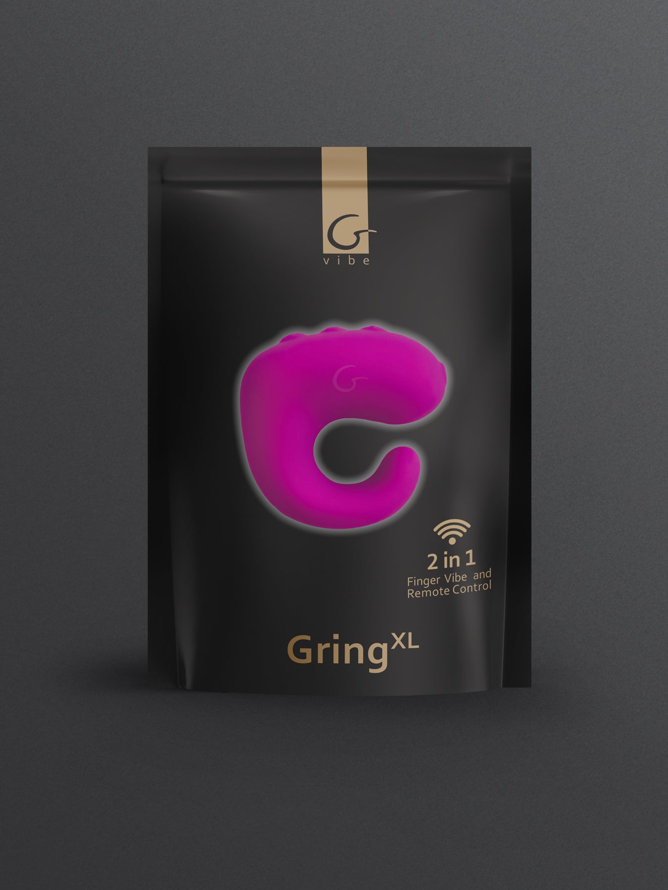 Gring XL, Vibrating Clit Ring and Finger Vibrator Gring XL, Vibrating Clit Ring and Finger Vibrator