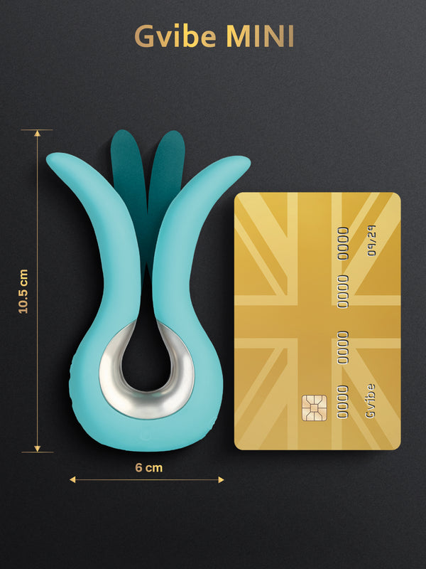 Gvibe Gvibe Mini Vibrator 2 Gvibe Mini Vibrator aus Premium-Silikon mit zwei flexiblen Spitzen für Doppelstimulation. Exklusive bei RaiX Shop Konstanz