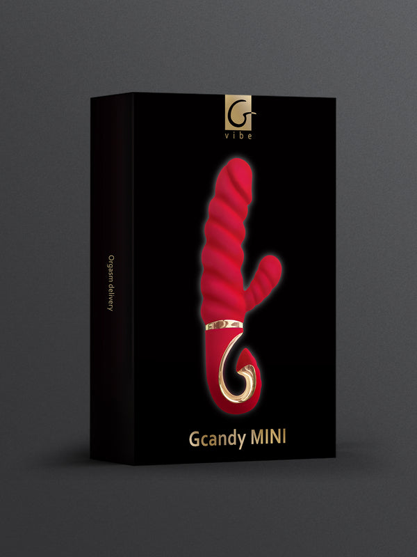 Gcandy Mini, a miniature rabbit vibrator with the twisted shaft
