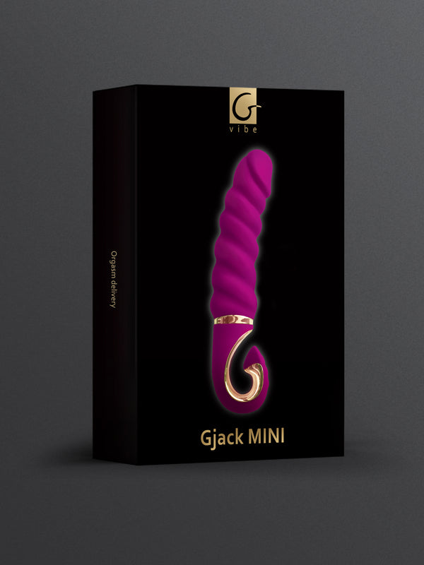 Gjack Mini, an anatomical twisted vibrator