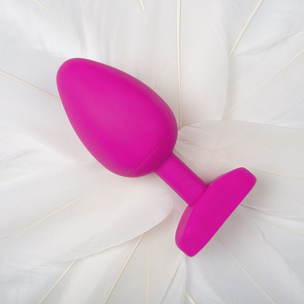 Gplug Bioskin™ - Sweet Raspberry - Vibrating Anal Plug - Buy Sex Toys Gvibe.com